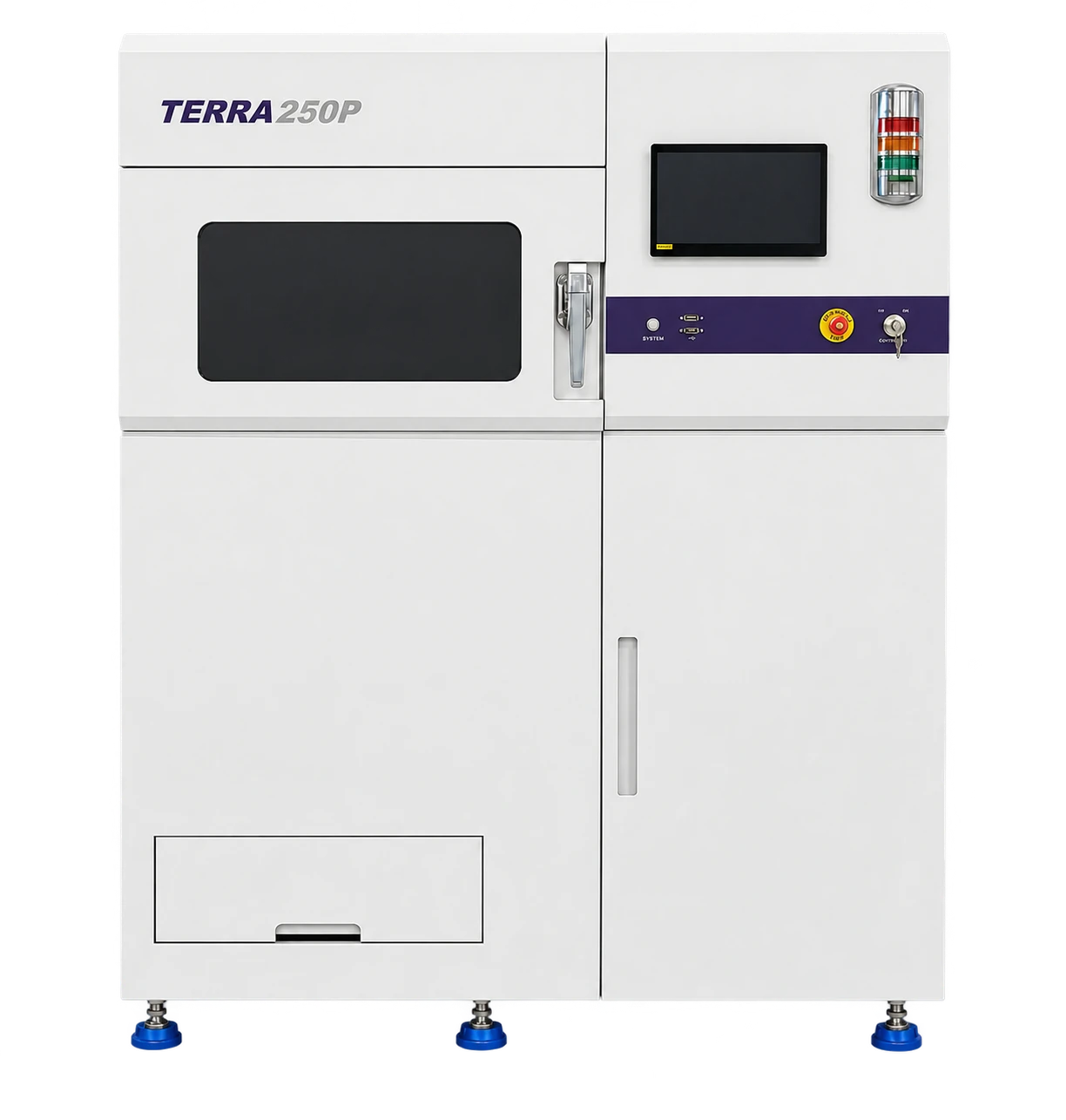TERRA 250P 컴팩트형 금속 3D 프린터 정면